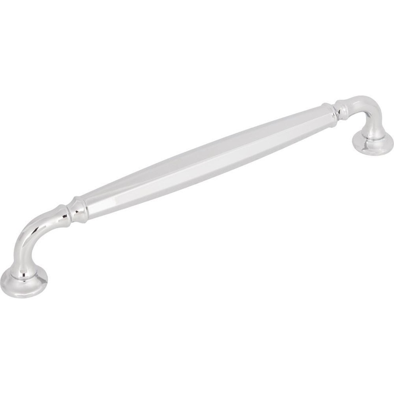 Top Knobs TK1054PC Barrow Pull 7 9/16 Inch – Polished Chrome from the Grace collection