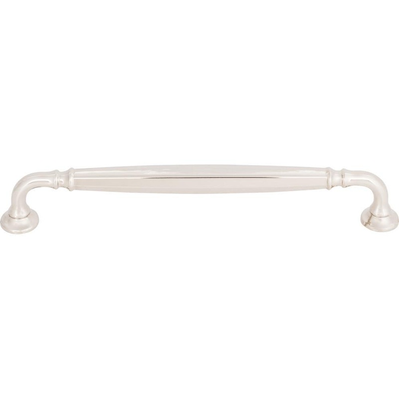 Top Knobs TK1054PN Barrow Pull 7 9/16 Inch – Polished Nickel from the Grace collection