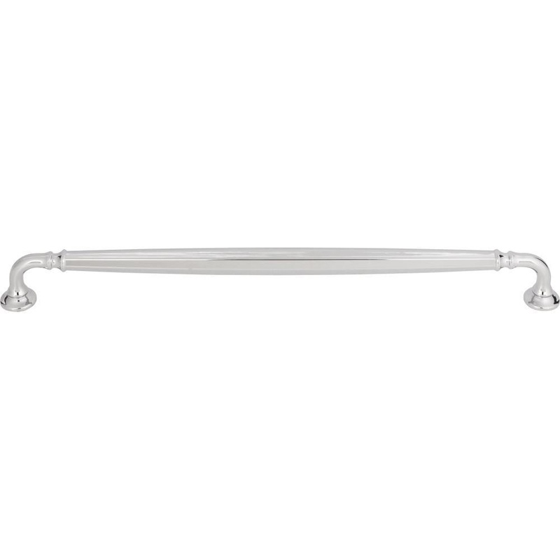 Top Knobs TK1056PC Barrow Pull 12 Inch – Polished Chrome from the Grace collection