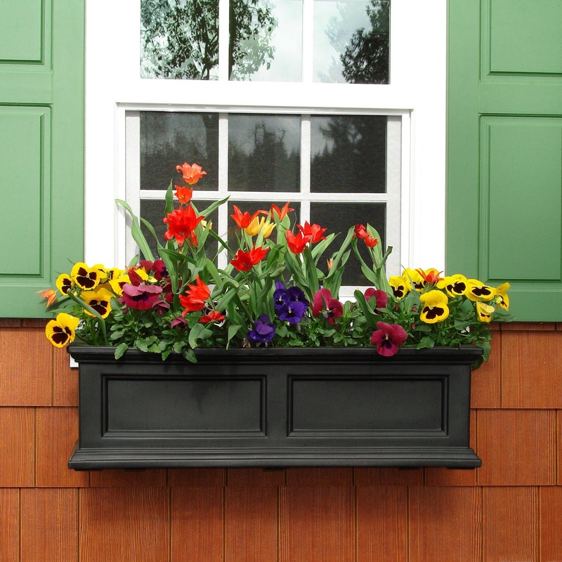 Fairfield 3′ Window Box – Black