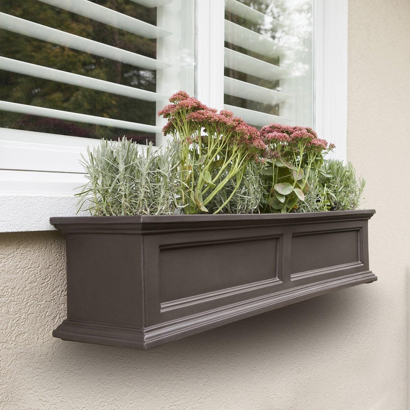 Fairfield 4′ Window Box – Espresso