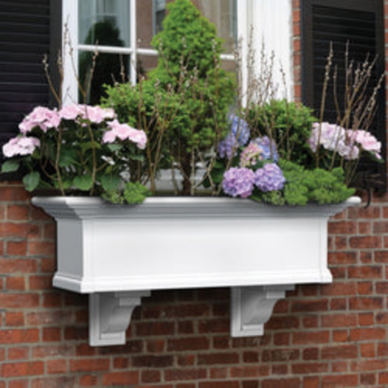 Yorkshire 3′ Window Box – White