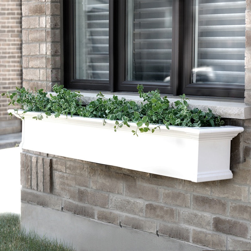 Yorkshire 6′ Window Box – White