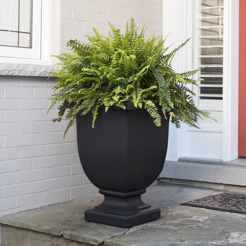 Augusta 26 Tall Planter – Black