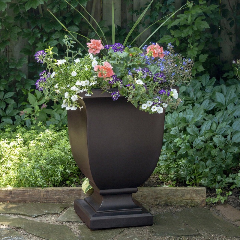 Augusta 26 Tall Planter – Espresso