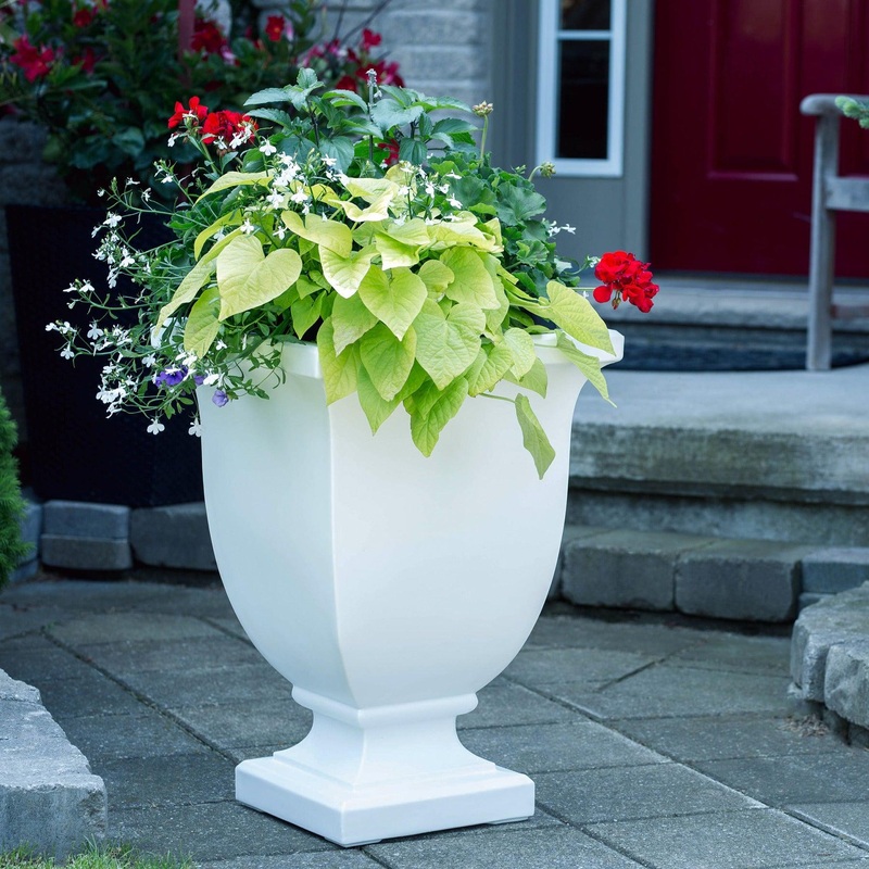 Augusta 26 Tall Planter – White