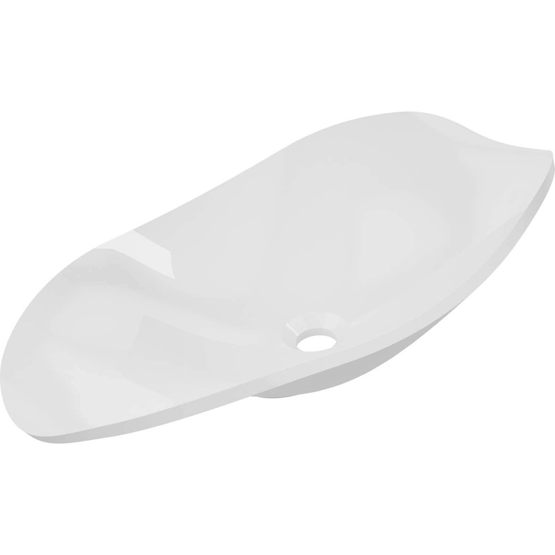 Corelli Vessel Sink – Gloss White