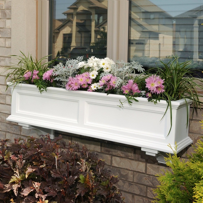 Fairfield 4′ Window Box – White