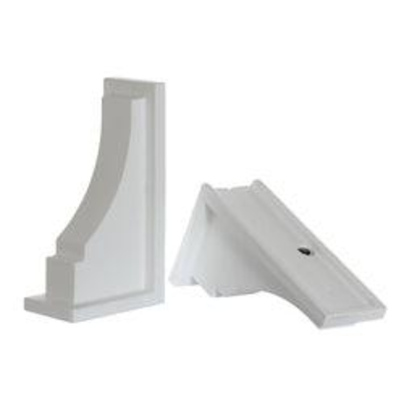 Fairfield Decorative Brackets – White (2pk)