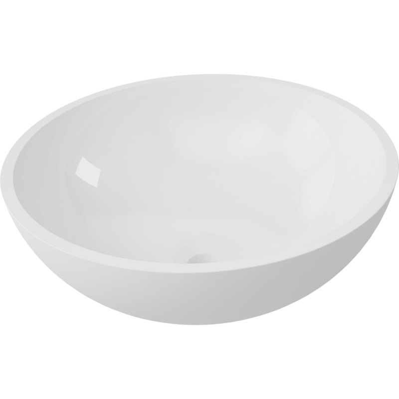 Gabrielli Vessel Sink – Gloss White