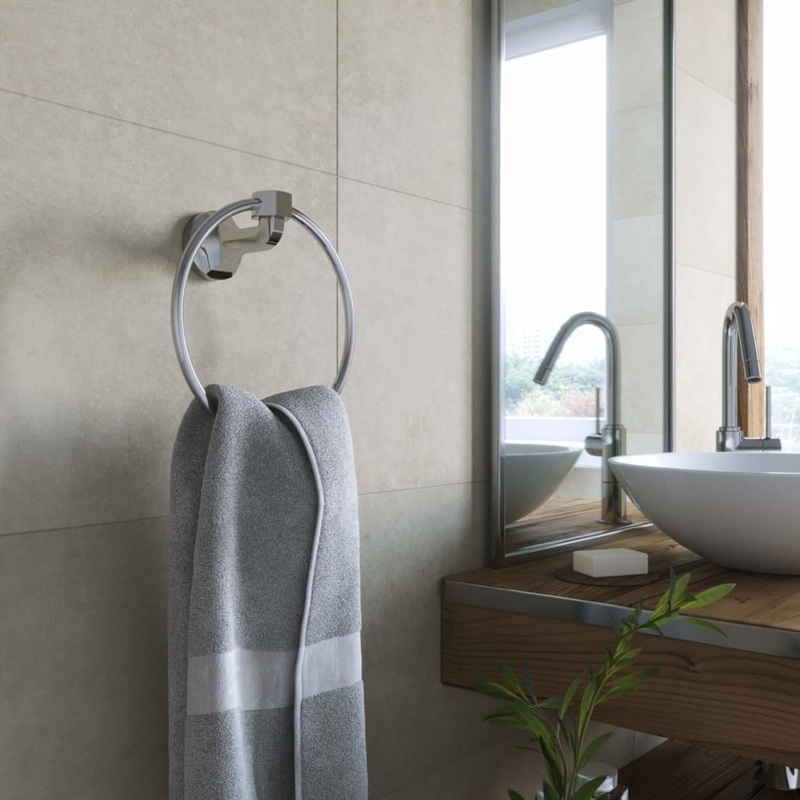 Magma Towel Ring|***SELECT OPTION***|Chrome|Brushed Nickel