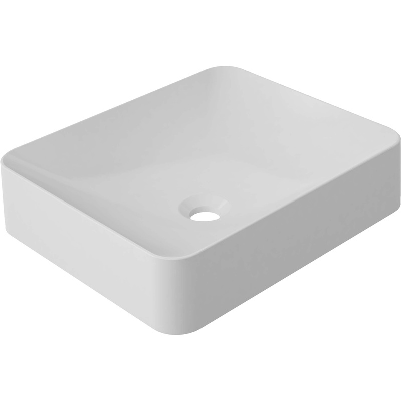Martini Vessel Sink – Gloss White