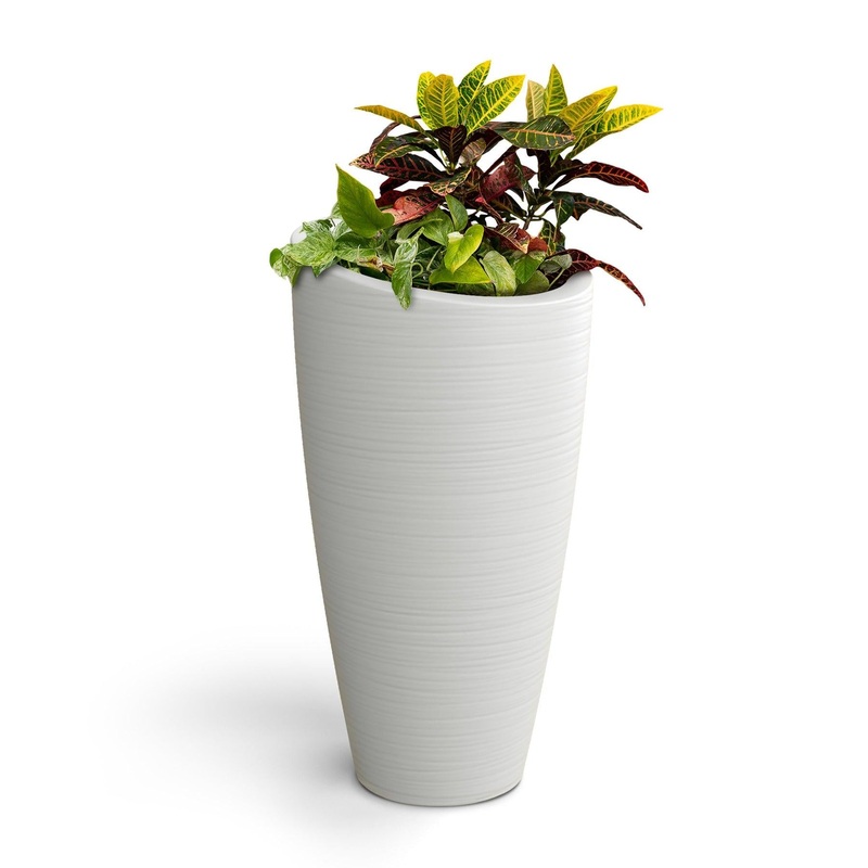Modesto 32 Tall Planter – White
