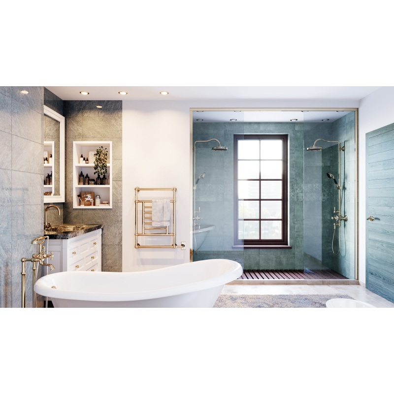 Thames Electric Floor Standing Towel Warmer