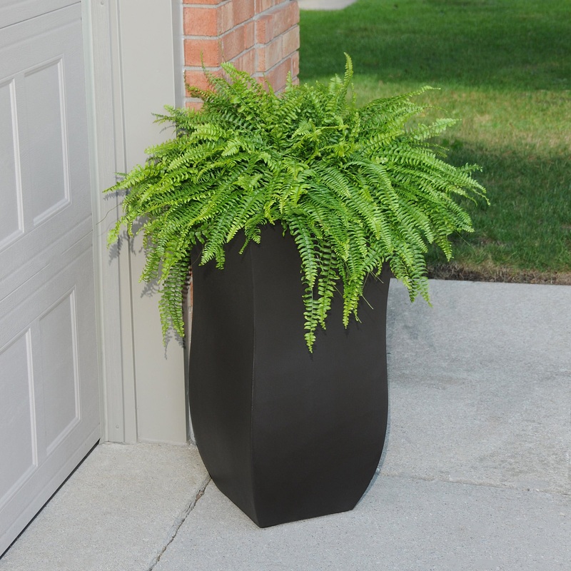 Valencia 30 Tall Planter – Espresso
