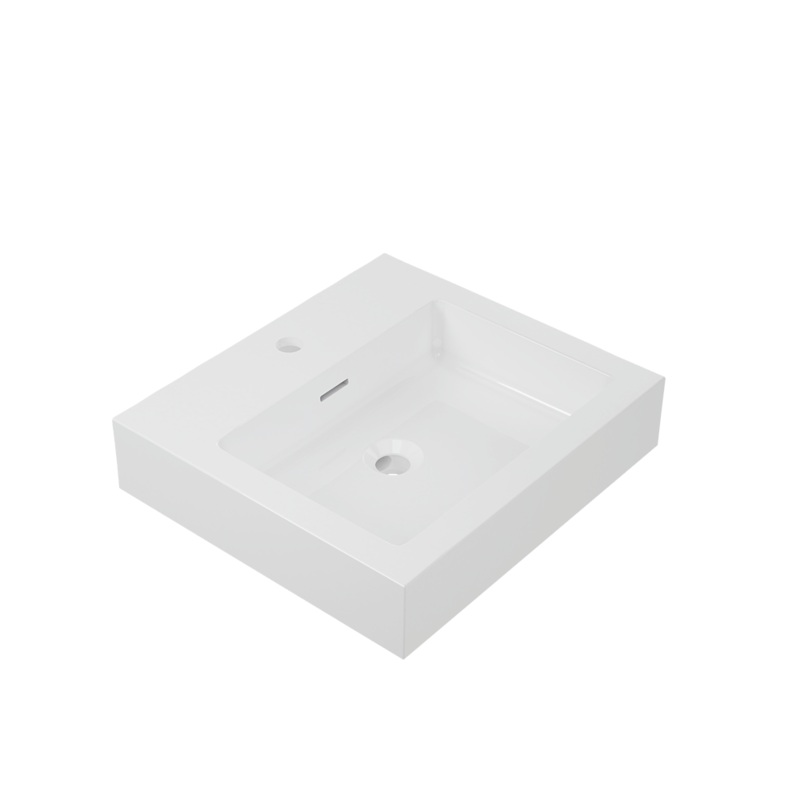 Vivaldi Plus Vessel Sink – Gloss White