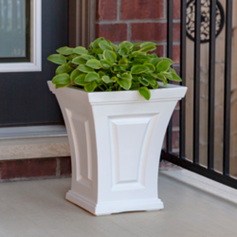 Cambridge 18 Tall Planter – White