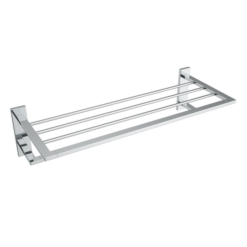 Cinder Double Towel Shelf|***SELECT OPTION***|Chrome|Brushed Nickel|Matte Black