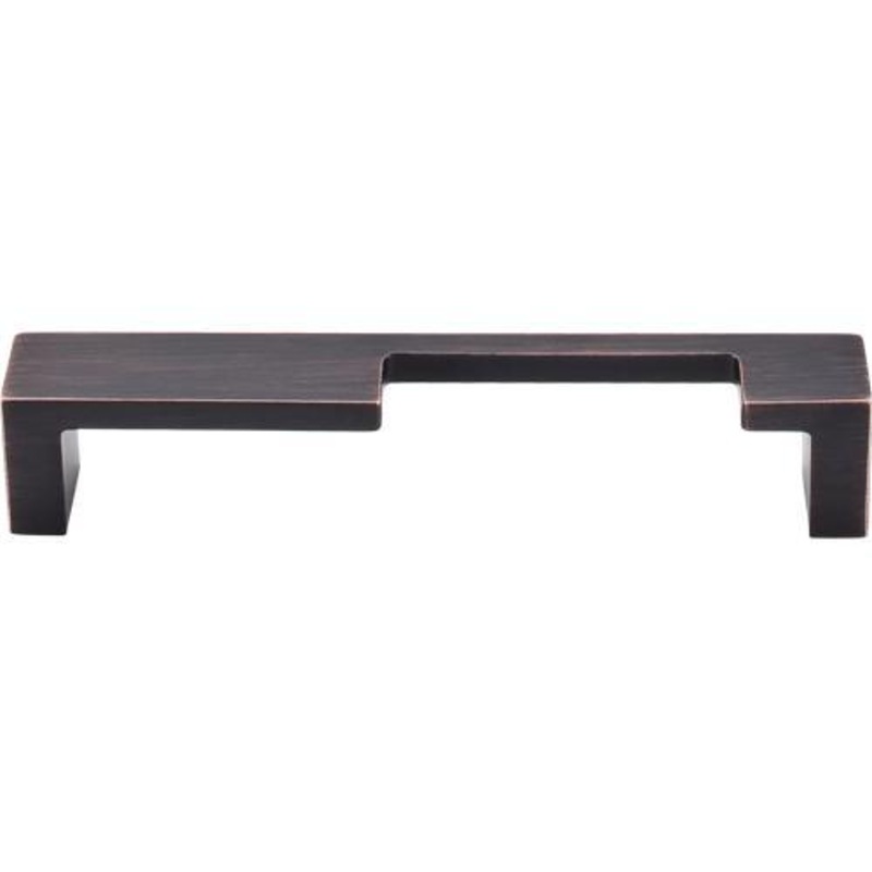 Top Knobs TK259PC Modern Metro Notch Pull B 5 (c-c) – Polished Chrome