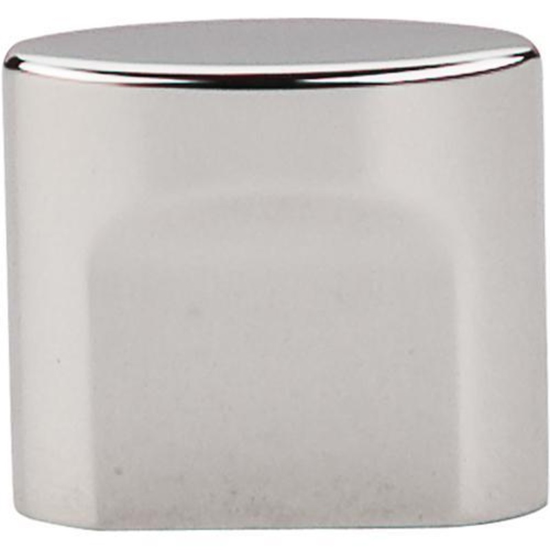 Top Knobs TK73BSN Oval Slot Knob Small 3/4 (c-c) – Brushed Satin Nickel