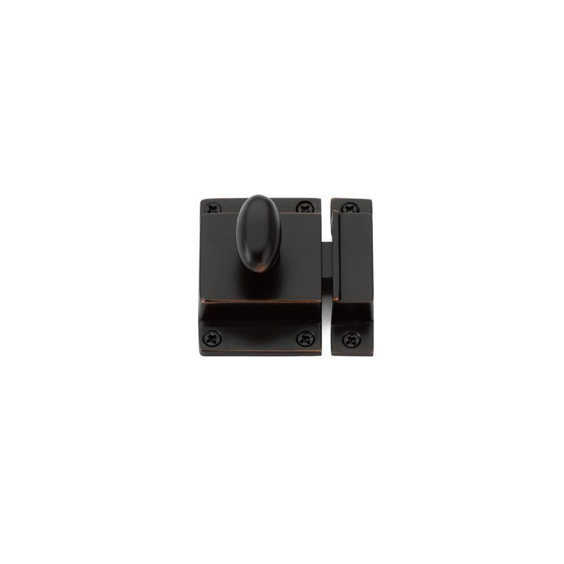 Emtek 2270US10B Cabinet Latch from the Traditional collection