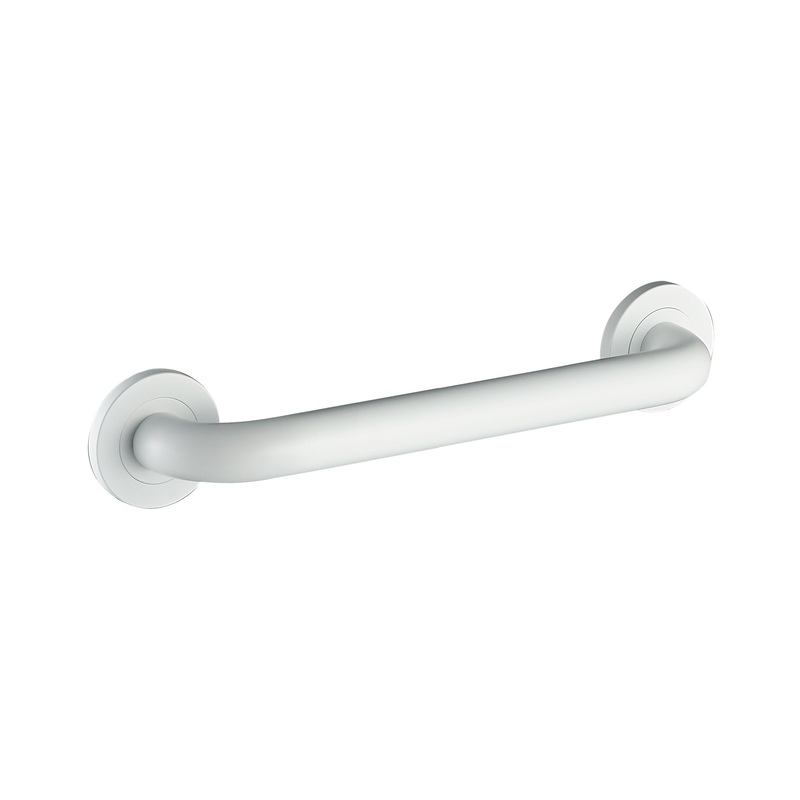 12 Round Grab Bar|***SELECT OPTION***|Matte White|Chrome|Brushed Nickel|Matte Black|Polished Nickel|Brushed Gold