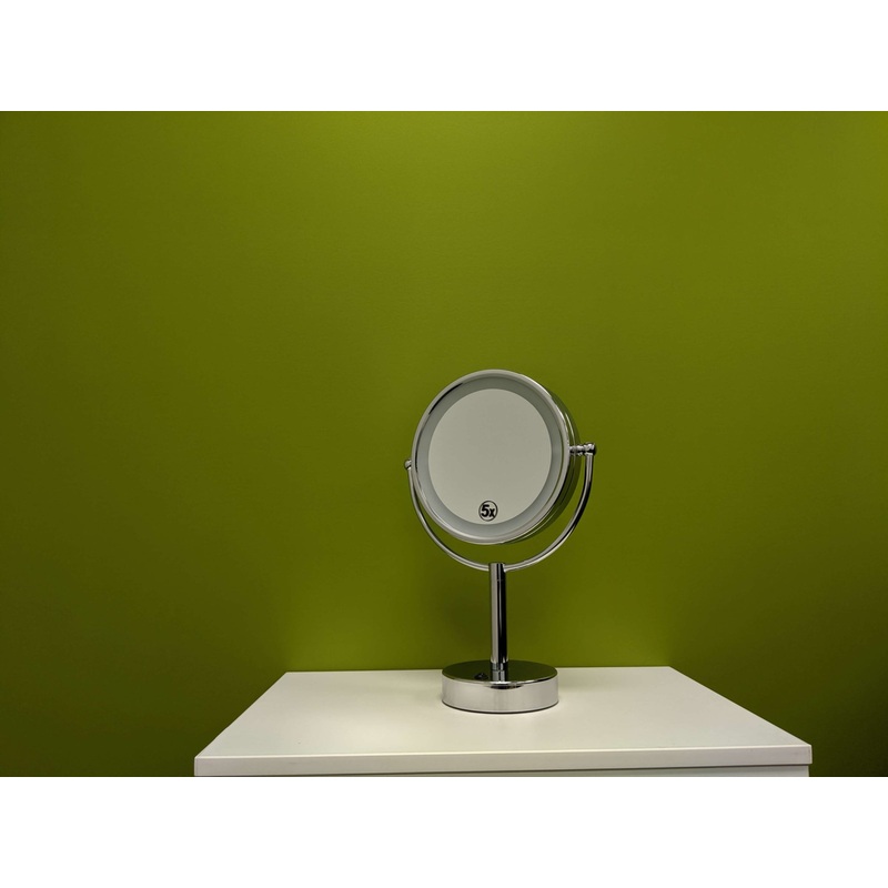 8.5 Double Sided Lighted Freestanding Mirror