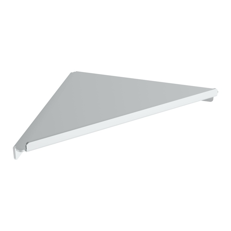 Corner Shelf|***SELECT OPTION***|Chrome|Brushed Nickel|Matte Black