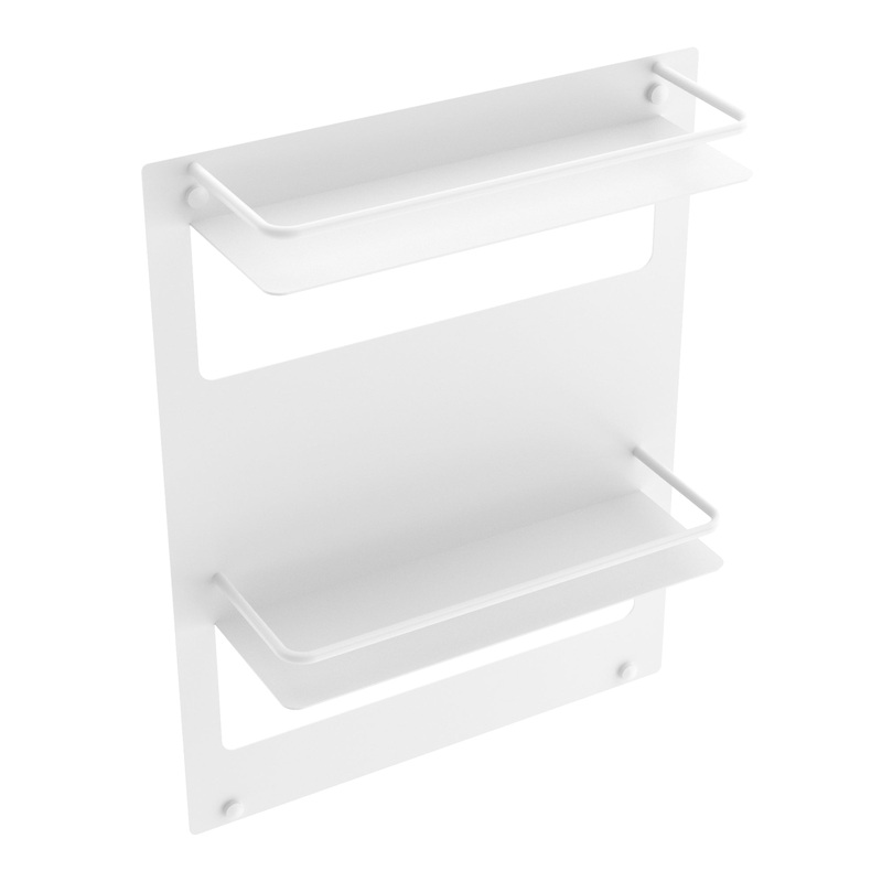 Double Wall Shelf|***SELECT OPTION***|Matte White|Matte Black