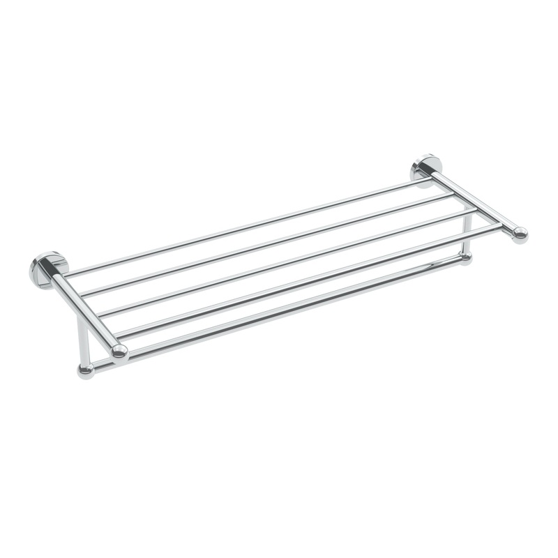 Ember Towel Shelf With Bar|***SELECT OPTION***|Chrome|Brushed Nickel|Polished Nickel
