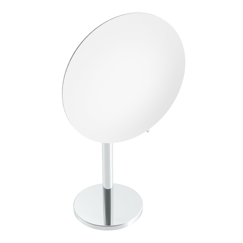 Freestanding Mirror Zoom 3x|***SELECT OPTION***|Chrome|Matte Black