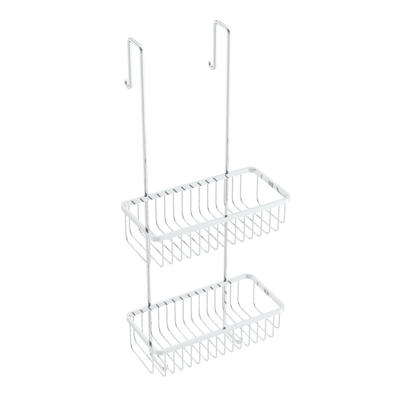 Hanging Shower Basket|***SELECT OPTION***|Chrome|Matte Black