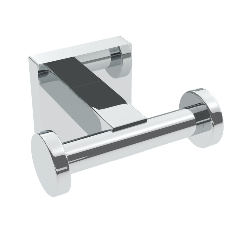 Heat Double Towel Hook|***SELECT OPTION***|Chrome|Matte Black