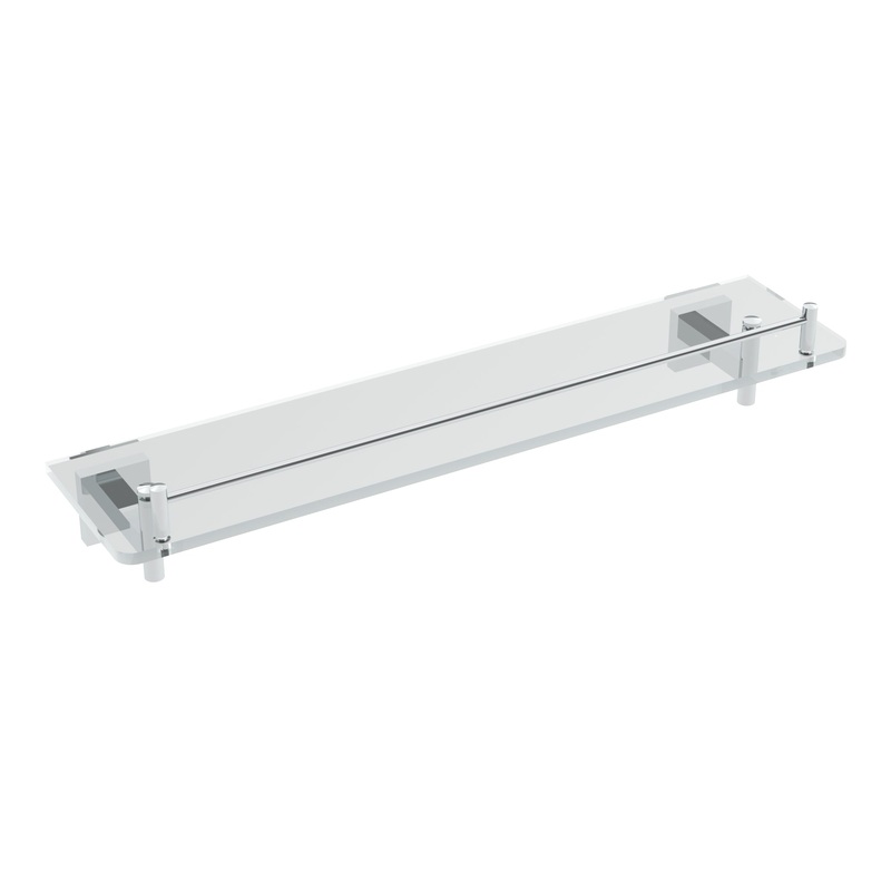 Heat Glass Shelf|***SELECT OPTION***|Chrome|Matte Black