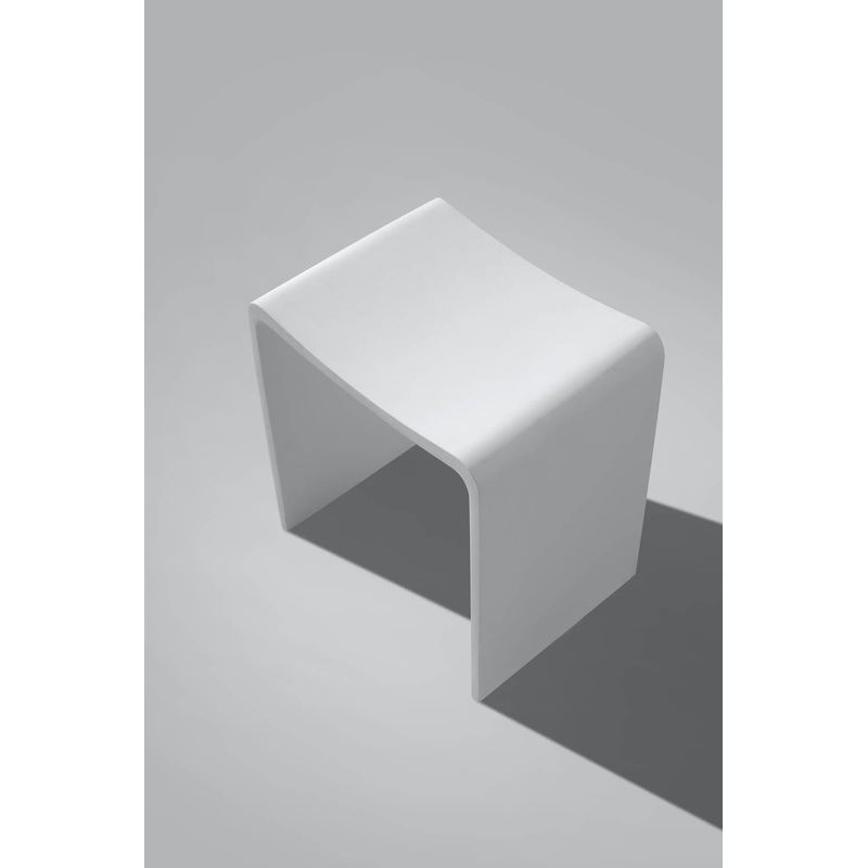 Shower Stool|***SELECT OPTION***|Matte White|Chrome|Matte Black