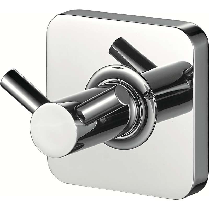 Vapor Double Towel Hook|***SELECT OPTION***|Chrome|Matte Black